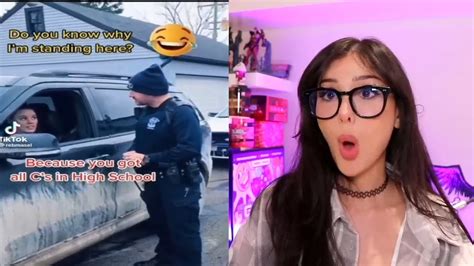 instagram:hkuotybrwu4= sssniperwolf|Reacting to Funniest TikToks! (TRY NOT TO LAUGH!)